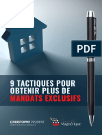 Guide 9 Tactiques Pour Obtenir Plus de Mandats Exclusifs