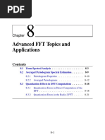 Advanced FFT Topics and Applications