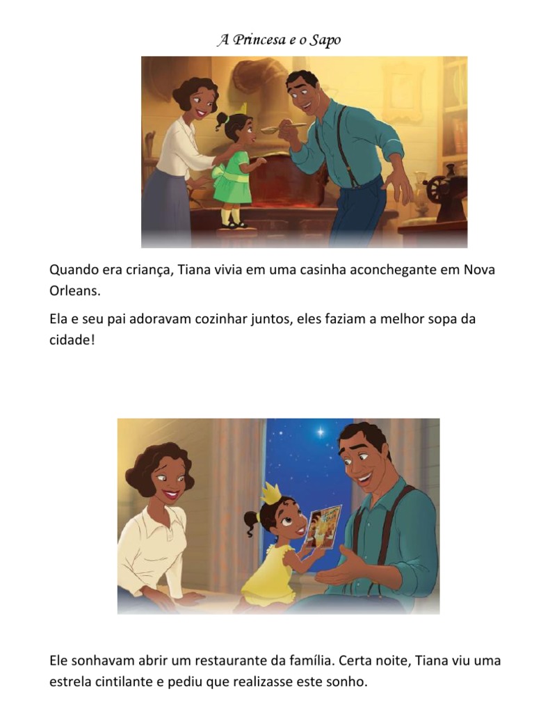 Princesa E O Jacare Sapo Campinas.com.br A Princesa E O Sapo Uma