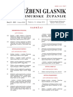 Službeni Glasnik Međimurske Županije Broj 13. Iz 2023. Godine