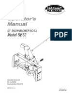 SB52 Snowblower