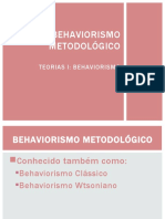 Behaviorismo Metodológico (Conflito de Codificação Unicode) 2