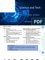 Science and Tech: Arvind Singh Rajpurohit