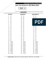 Test 03 AIATS JEE (M) 2023 FS (Code-A) 19-12-2021 Sol.