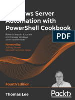 Windows Server Automation With PowerShell Cookbook - Powerful Ways To Automate and Manage Windows Administrative Tasks, 4th Edition - Nodrm