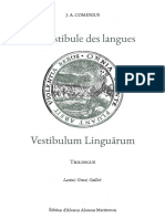 J. A. Comenius - Vestibulum Linguarum
