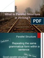 Parallelism in Thesis Statements - ENGL 202 - Revised