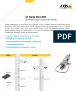 Datasheet Axis t8061 Ethernet Surge Protector PT BR 281719