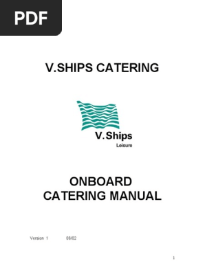 Catering Manual