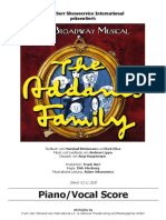 The Addams Family Vocal Score DE