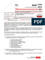 NOP - 5101 - 2015 - Classificação Tipologia e Indicativo Rádio Dos Veículos Dos CB