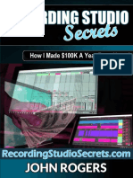 Recording Studio Secrets