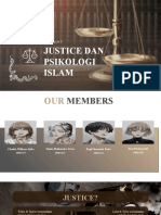Kelompok 6 - Justice & Islamic Psychology
