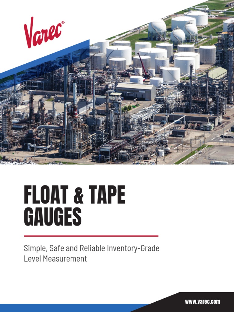 PRO026 Float and Tape Brochure  PDF Physical Sciences