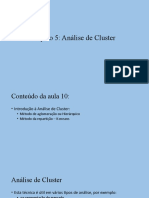 Análise de Cluster