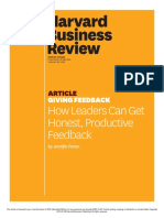 (To Read) How To Give Feedback