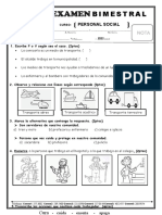 Bimestral Personal 1º A