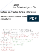 6 Clase Analisis Estructural Grupo Dia 8 Marzo 2022 Metodo Angulo de Giro y Deflexion