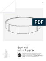 Steel Wall Swimming Pool.: Assembly Instructions