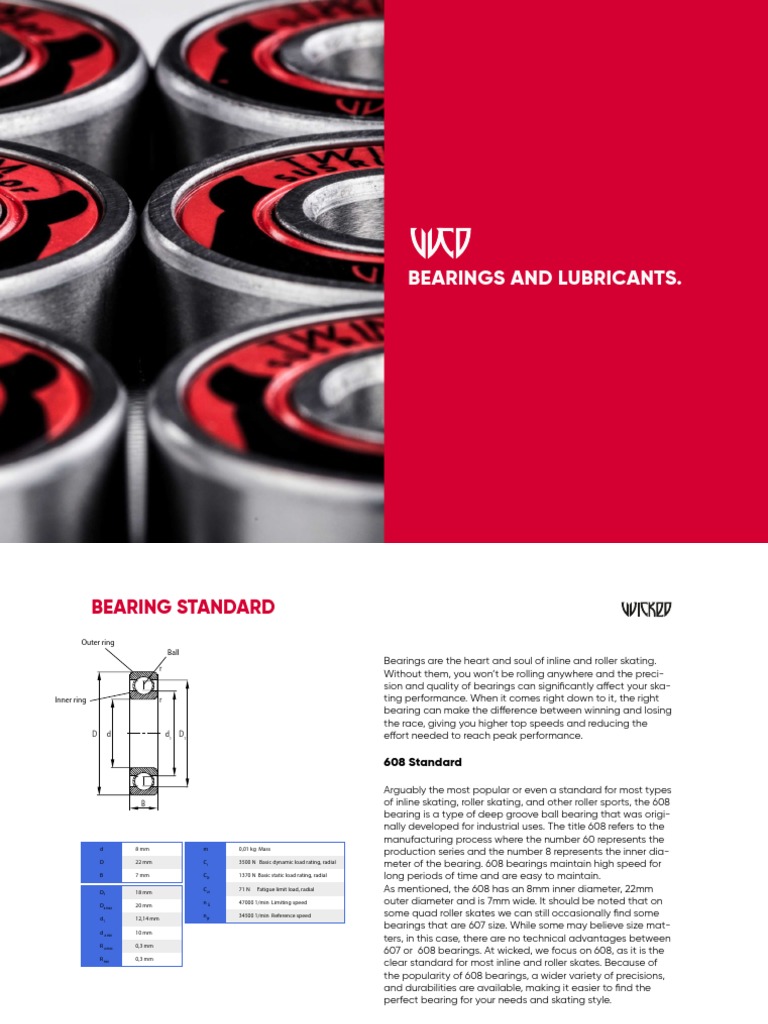 Inline Skating Bearing Guide | PDF | Stainless Steel | Bearing (Mechanical)