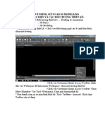 Autodesk Autocad 3D Modelling