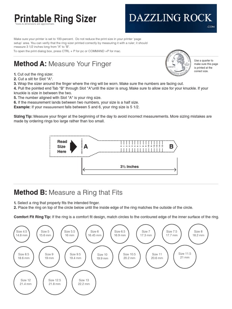 Ring Sizer | PDF | Manufactured Goods | Equipment