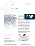 Beyond The Label-Selecting and Validating Hearing Protection Devices