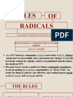 Alinsky - Social Action