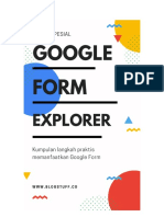 Google Form Book