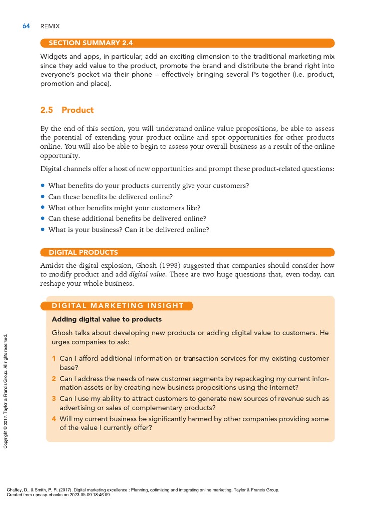 Digital Marketing Excellence Planning Optimizing Chapter 2