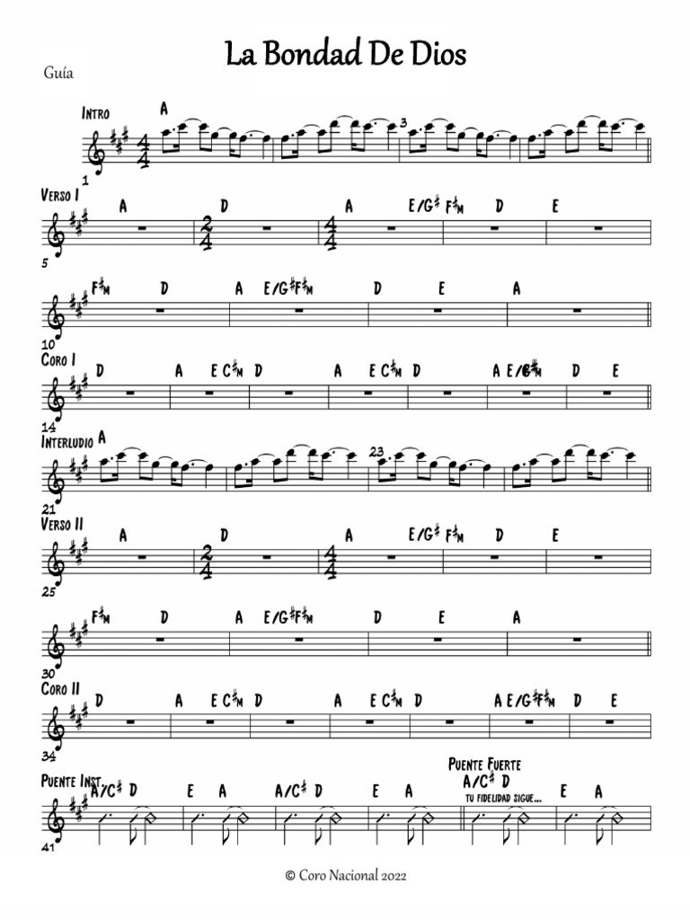 La Bondad De Dios Guía Pdf