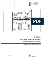 Diax03 Drive With Servo Motor Function Trouble Shooting Guide