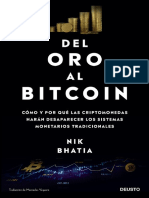 Del Oro Al Bitcoin Nik Bhatia