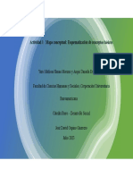 Actividad 1 - Mapa Conceptual Esquematización de Conceptos Básicos