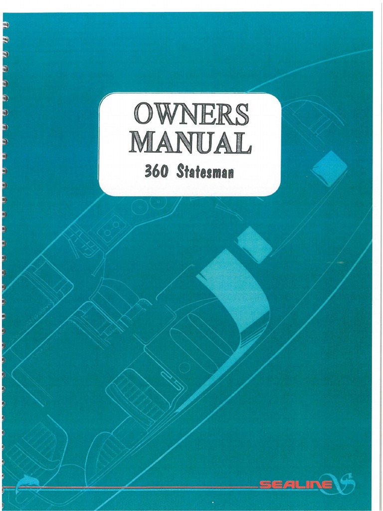 Manual Ambarcatiune Statesman 360 | PDF