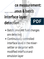 Interface Measurement