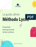 Guide Méthodo Lycée