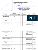 Plan de Acción Del Gobierno Escolar 2023