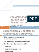 Pseudomonas Aeruginosa y Acinetobacter Baumannii