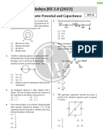 Electrostatic Potential and Capacitance - DPP 10 (Extra DPP)