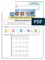 Guía de Matematicas Del 1 Al 5