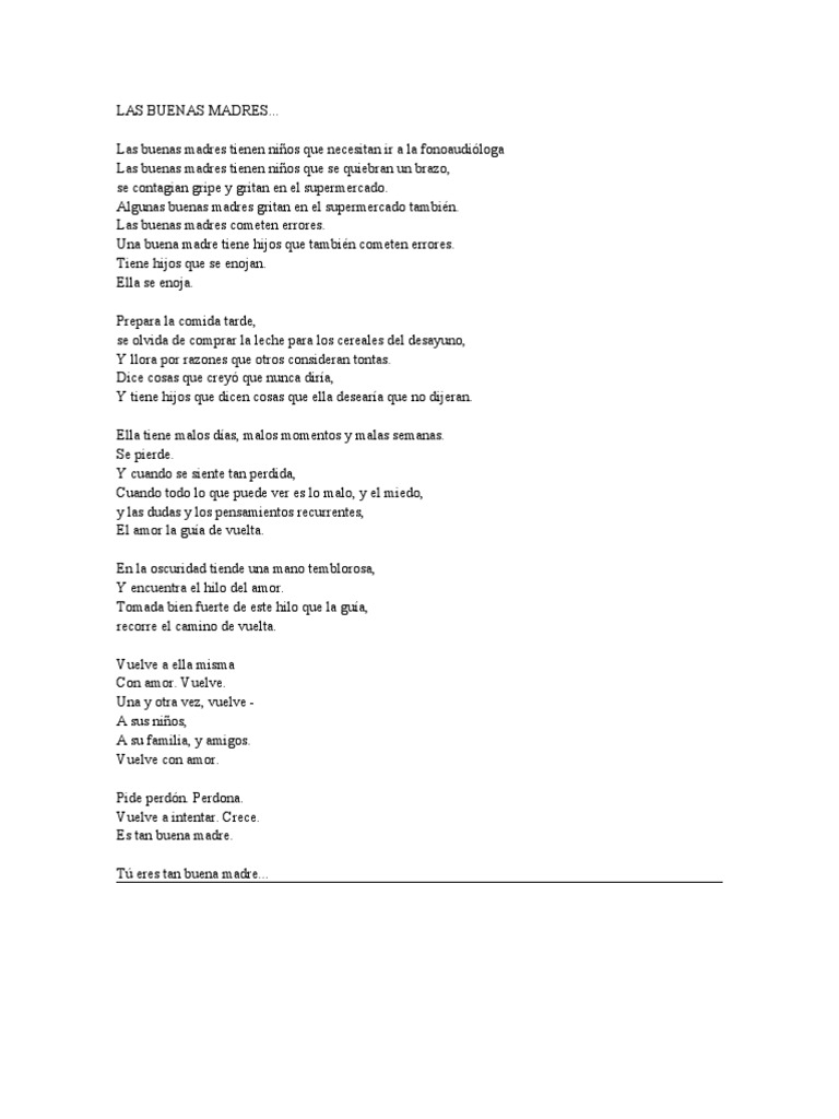 La esencia de ser una buena madre | PDF