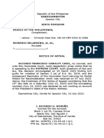Notice of Appeal (Casil 6th) - Revised