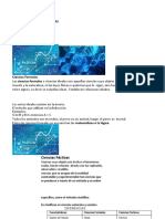 Clasificacion de Las Ciencias y Lenguaje Científico V2