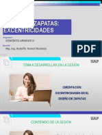 Excentricidades Zapatas