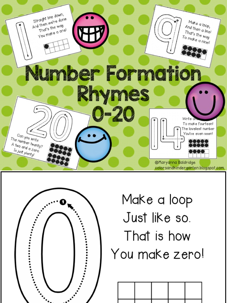 NumberFormationRhymes020 1 | PDF