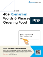 40 Words & Phrases For Ordering Food