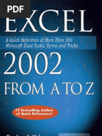 Download Exel 2002 From A to Z by api-3713515 SN6630228 doc pdf