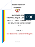 Guide Clinique Et - Therapeutique - Gynecologie Obstetrique