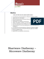 5 Lab Manuals, Shortwave Diathermy